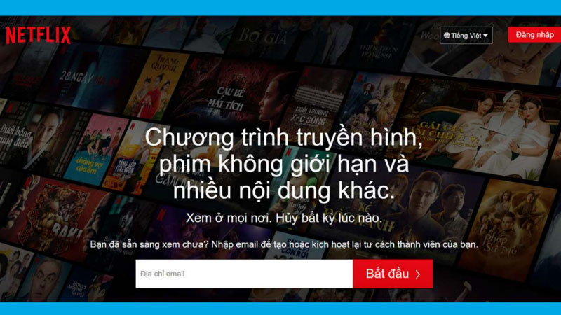 Tải phim miễn phí về máy tính trên Netflix