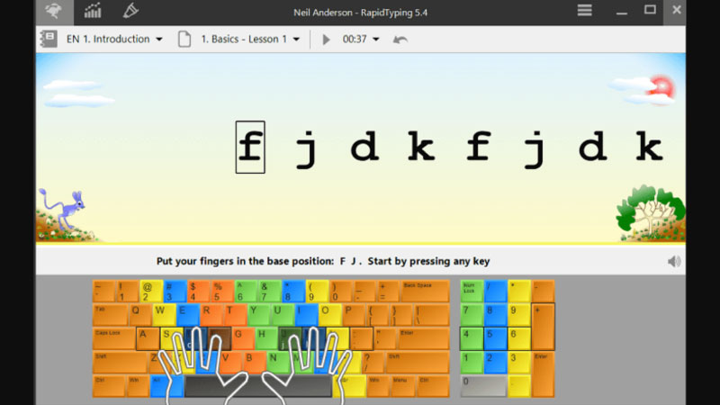 Hướng dẫn sử dụng phần mềm Rapid Typing