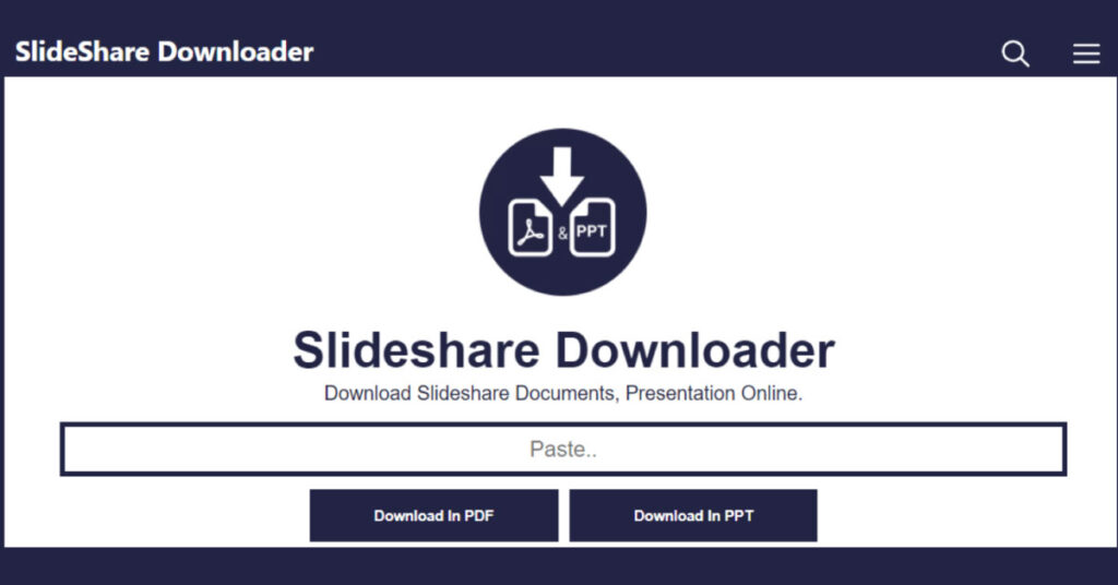 tải slideshare