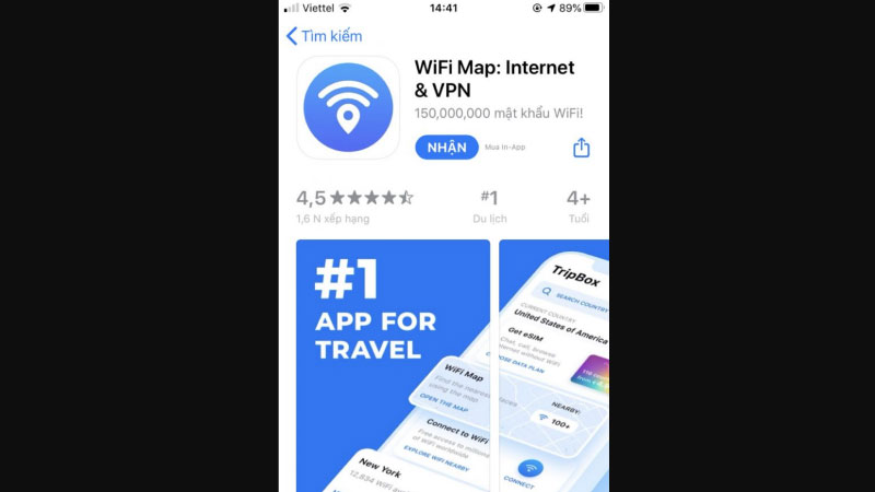 Tải và cài đặt WiFi Map trên iOS