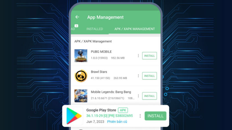 Cách Tải tệp APK của CH Play trên iPhone