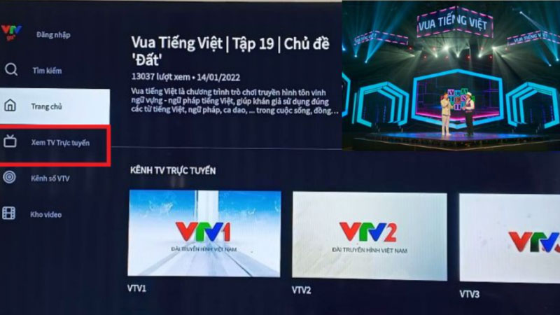 Cách sử dụng VTV Go 