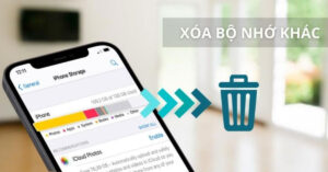 cách xóa phần khác trên iphone