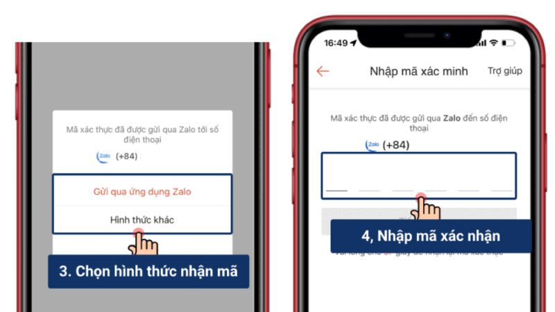 Các bước thực hiện cách xoá số điện thoại trên shopee 2