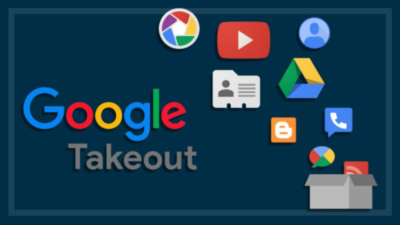 Khôi phục danh bạ qua trang web Google Takeout