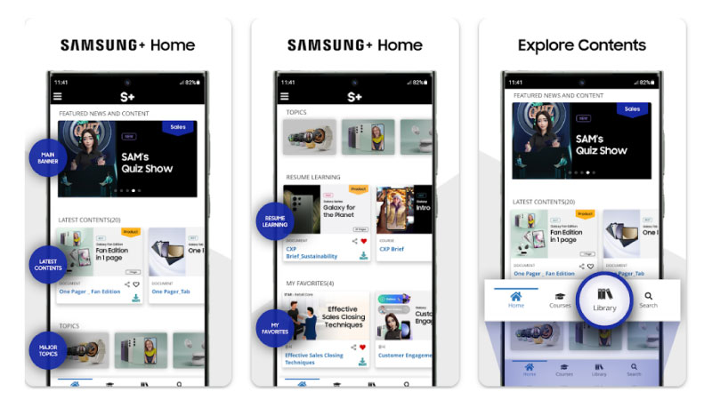 Tính năng nổi bật của Samsung+