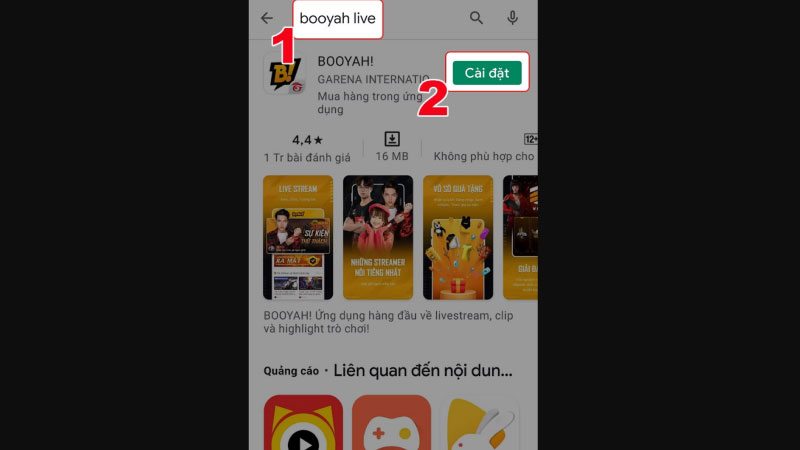 Cách tải BOOYAH trên điện thoại Android