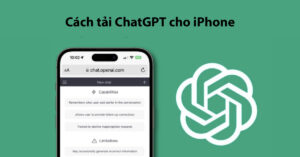 tải chat gpt cho iphone