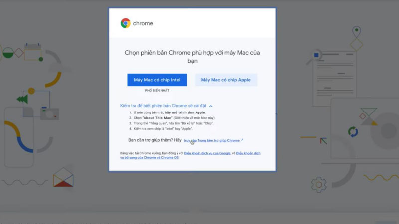 Hướng dẫn chi tiết cách tải Chrome cho Mac