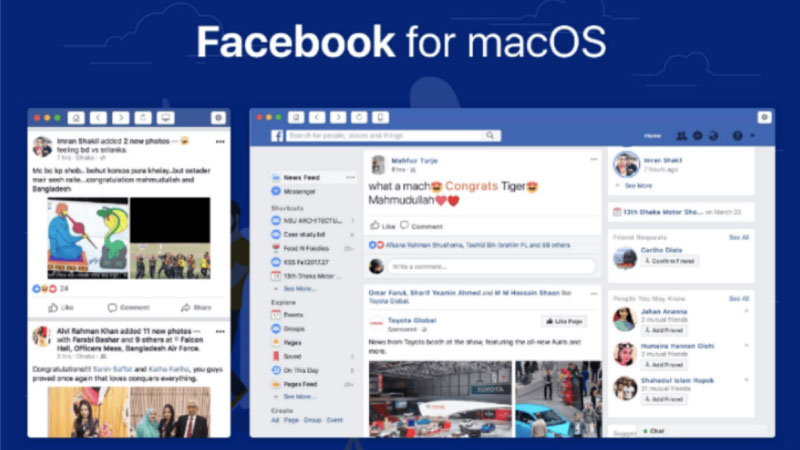 Tại sao nên tải Facebook cho MacBook?