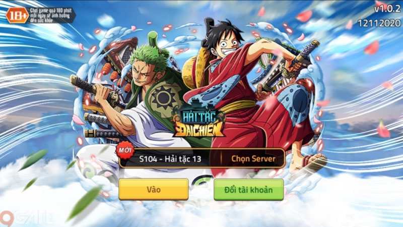 Cài đặt và đăng nhập game Hải Tặc Đại Chiến
