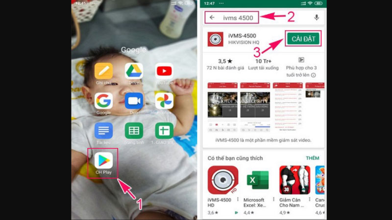 Tải iVMS 4500 trên Android