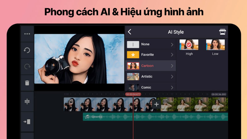 Những tính năng nổi bật của KineMaster khi tải miễn phí