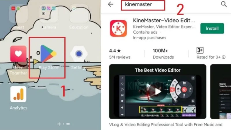 Tải KineMaster miễn phí trên Android