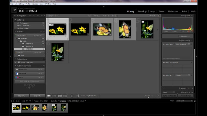 Cách sử dụng Lightroom sau khi tải