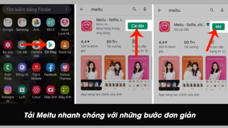 Tải Meitu trên Android