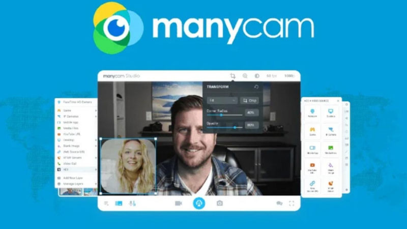 Tải phần mềm Camera ManyCam