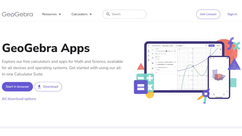 Tải phần mềm GeoGebra trên máy tính
