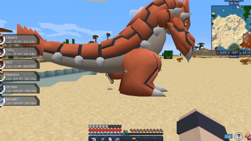 Lợi ích khi tải Pixelmon