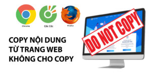 trang web không cho copy