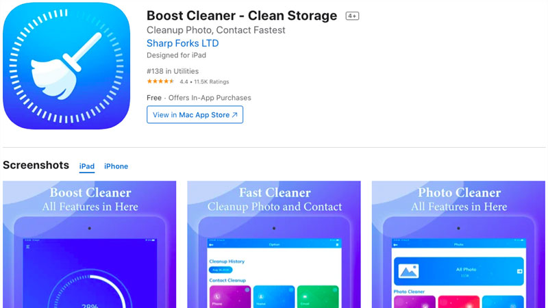 Sử dụng ứng dụng bên thứ ba để xóa cache iPhone