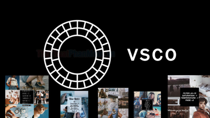 VSCO - App xóa mụn trên video