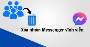 cách xoá group trên messenger