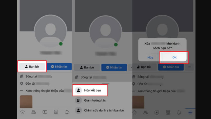 Các phương pháp xóa tất cả bạn bè trên Facebook