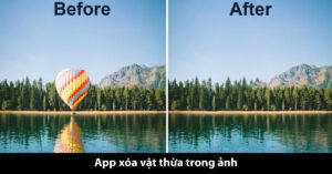 app xoá vật thừa trong ảnh trên iphone