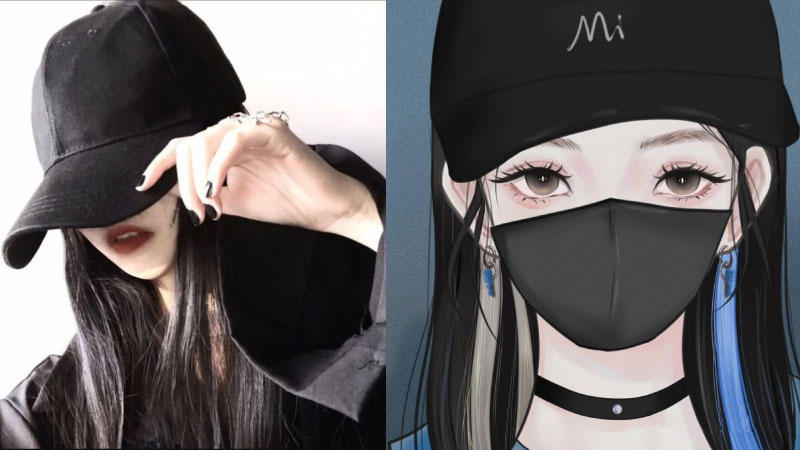 ảnh avatar đẹp cho con gái ngầu 1