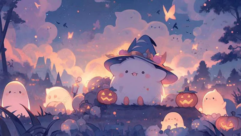 Ảnh hoạt hình chủ đề Halloween