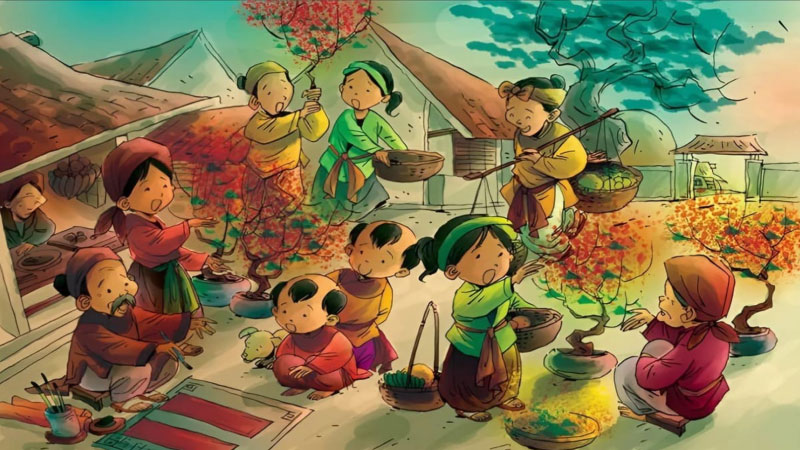 Ảnh Tết phong cảnh và lễ hội