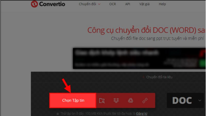 Chuyển Word sang PPT bằng cách sử dụng ứng dụng trực tuyến