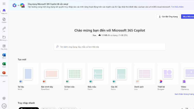 Cách sử dụng Microsoft Word Online