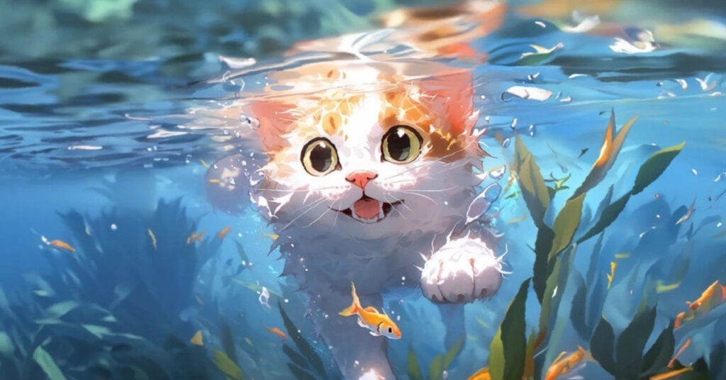 ảnh con mèo cute