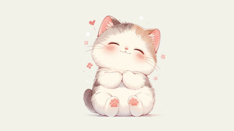 ảnh con mèo cute 2