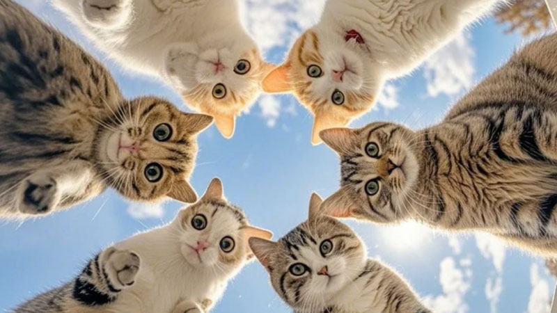 ảnh con mèo cute 5