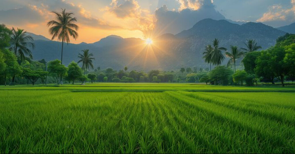 ảnh đồng quê