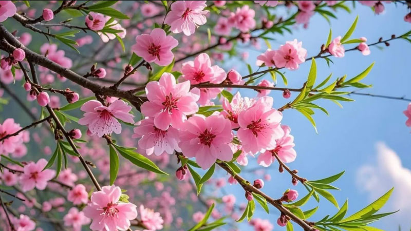 ảnh hoa đào 2