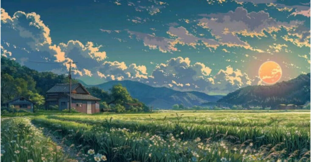 ảnh phong cảnh anime