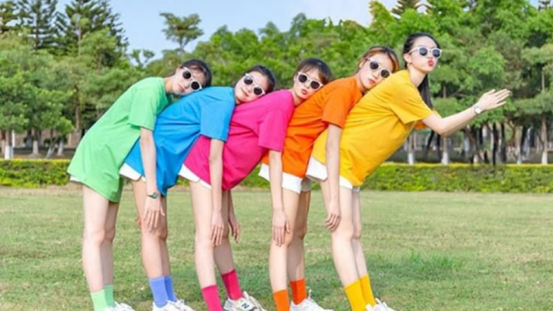 chụp ảnh nhóm lầy lội 1