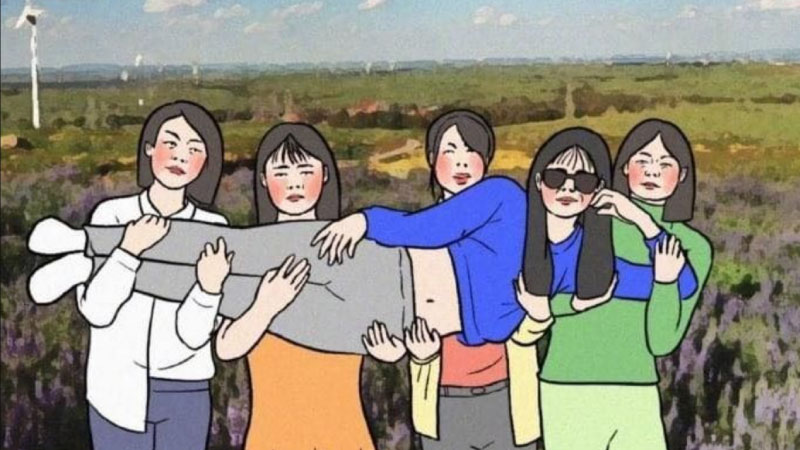 chụp ảnh nhóm lầy lội 4