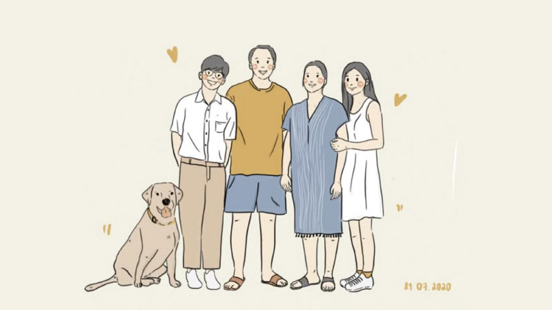hình ảnh gia đình hạnh phúc 5
