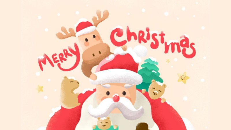 hình ảnh giáng sinh cute 1