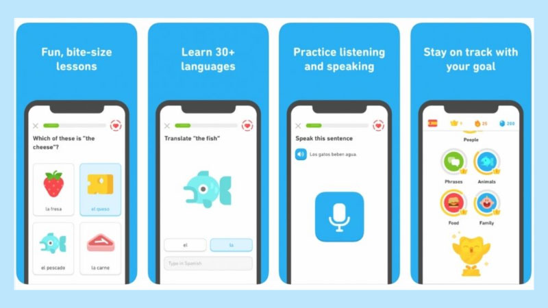 duolingo tiếng anh 1