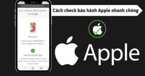 check bảo hành Apple online