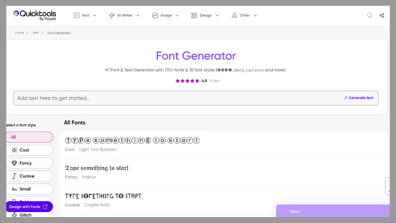 chuyển font chữ online 1