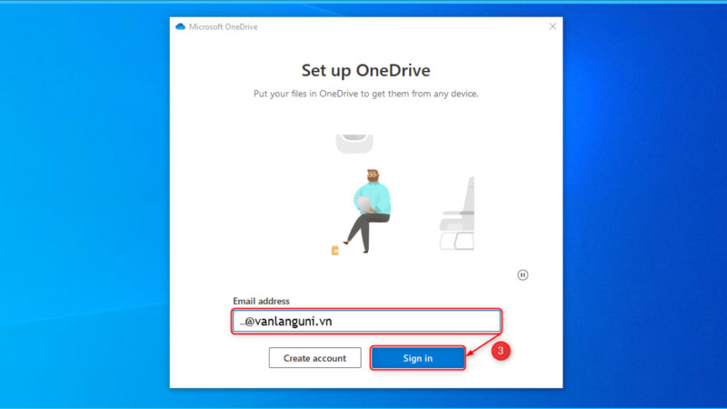 đăng nhập onedrive 2