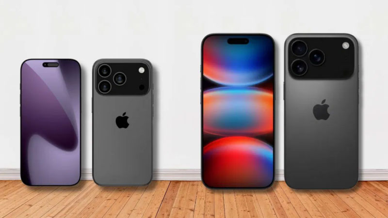 so sánh iphone 17 pro và 16 pro 1