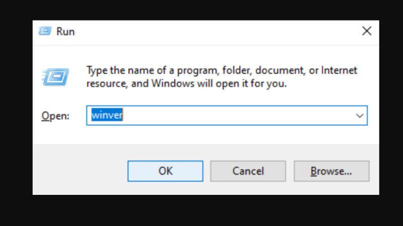 xem phiên bản win 10 3